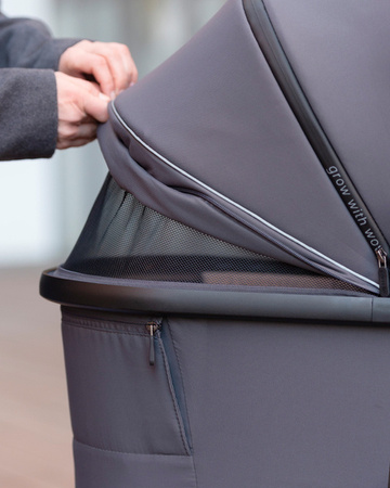 Carrello Alfa Gondola Do Wózka Feather Grey