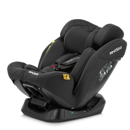 Sesttino SecurePro Fotelik Samochodowy Black 0-36 kg