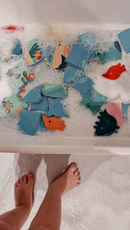 Janod Puzzle Do Kąpieli 28 elementów 3+ Ocean