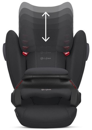 Cybex Pallas B2-Fix + Lux Fotelik Samochodowy 9-36 kg Volcano Black