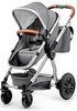 Kinderkraft Veo Wózek Głęboko-Spacerowy 2w1 Grey