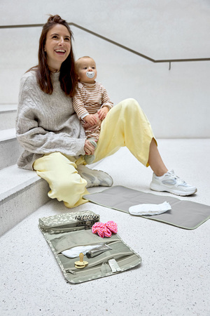 Lassig Green Label Organizer kosmetyczka podróżna wisząca Leo light khaki