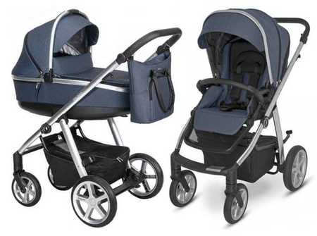 Espiro Next Up Wózek Głęboko-Spacerowy 2w1 503 Navy City