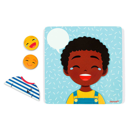 Janod Magnetyczna układanka Emocje