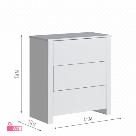 ATB Basic Funkcjonalna Komoda z Przewijakiem
