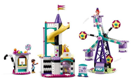 Lego Friends Magiczny Diabelski Młyn i Zjeżdżalnia 41689