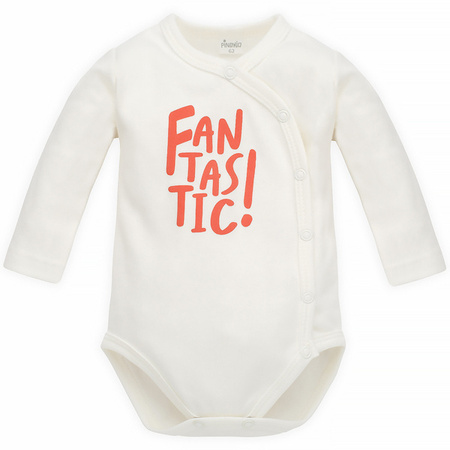 Pinokio Orange Flip Body Rozpinane Rozmiar 68 Ecru