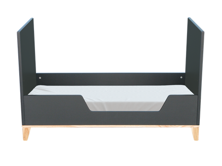 Theo Bebe Nami Łóżeczko Ratanowe 60x120cm Onyx