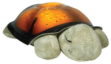 Cloud B Twilight Turtle Lampka Z Projekcją Świetlną Żółw Classic Mocha