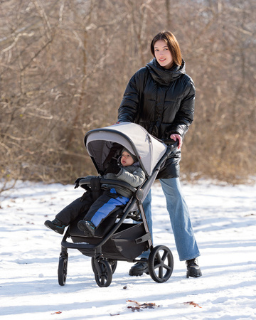 Carrello Bravo Plus 2023 Wózek Spacerowy Storm Grey