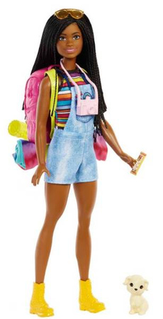 Barbie Kemping Brooklyn Lalka z Akcesoriami HDF74 Brooklyn HDF74