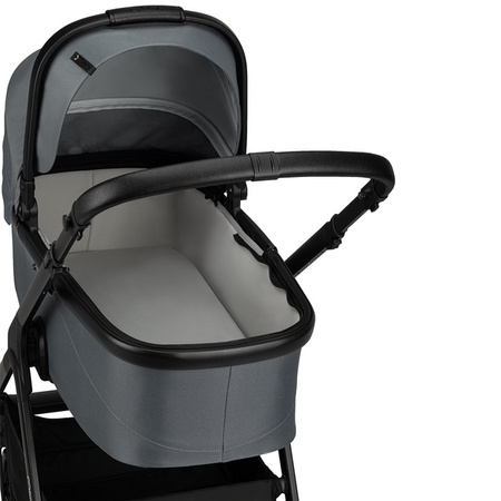 Momi Giselle Wózek Głęboko-Spacerowy Szary