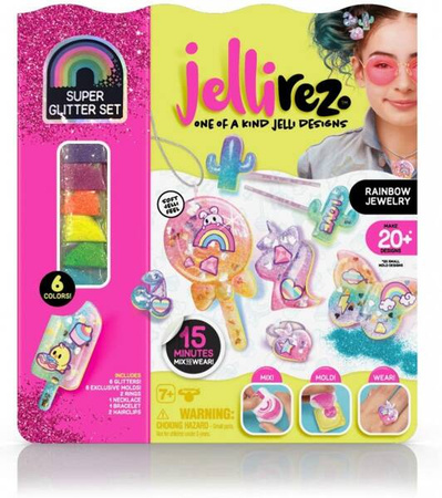 Tm Toys Zabawki dla Dzieci Jelli Rez Zestaw Kreatora do Robienia Biżuterii