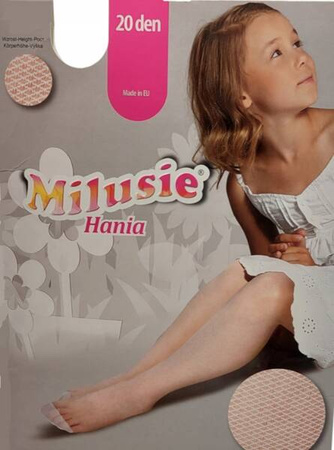 Milusie Rajstopy Kratka Rozmiar 104-110