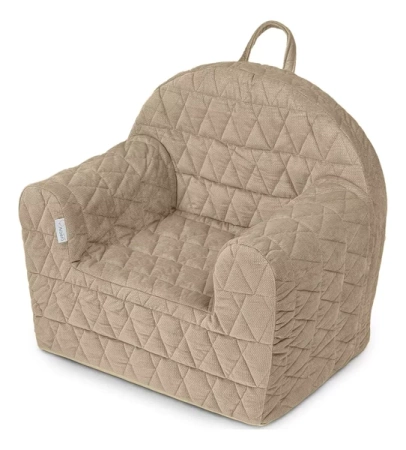 Albero MIo Fotelik Velvet Retro Beż