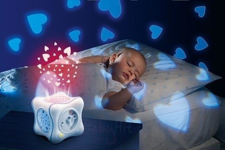 Chicco Tęczowa Kostka z Projektorem Niebieska