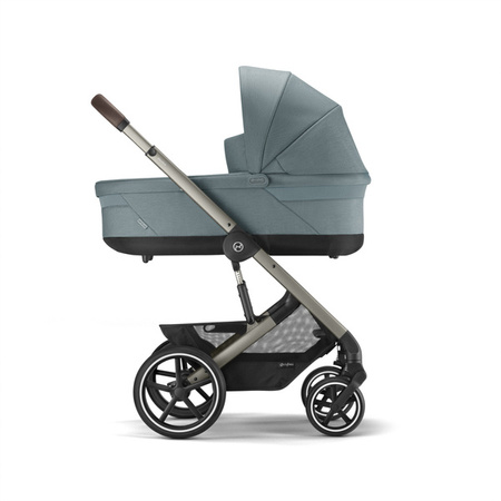 Cybex Balios S Lux Wózek Spacerowy Sky Blue Rama Taupe