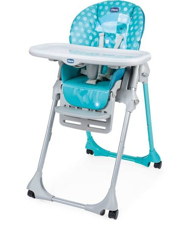 Chicco Krzesełko Do Karmienia Polly Easy 4 Koła Tucano