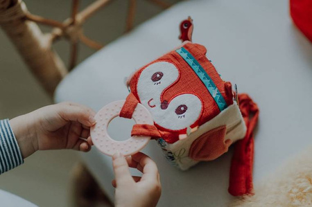 LILLIPUTIENS Kostka aktywizująca wielofunkcyjna Lisiczka Alice 3 m+