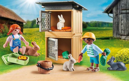 Playmobil Zestaw Upominkowy Karmienie Królików 70675