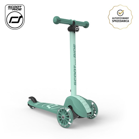 Scootandride Highwaykick 3S Hulajnoga z Systemem Sterowania 2w1 3+ Forest