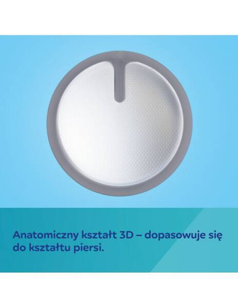 Canpol Babies Oddychające Ultrachłonne Wkładki Laktacyjne 3D 60 szt Czarne 1/655