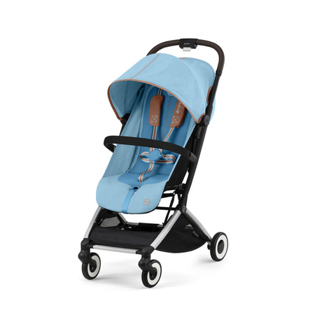 Cybex Orfeo Wózek Spacerowy Rama Srebrna Beach Blue