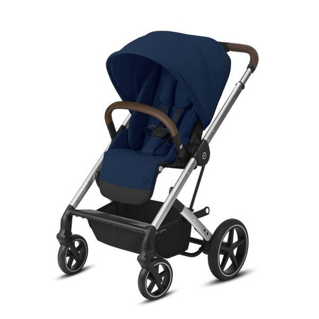 Cybex Balios S Lux Wózek Spacerowy Navy Blue - Srebrna Rama 2022