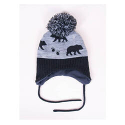 Czapka zimowa chłopięca Alfik 38-40