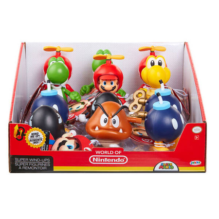 Jakks Pacific Świat Mario Nakręcanych Zabawek Mix Wzorów i Kolorów