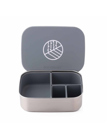 Ecorascals BENTO Lunch Box Szary