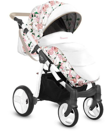 Babyactive Mommy Wózek Głęboko-Spacerowy 2w1 Edycja Limitowana 24 Peony