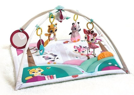 Tiny Love Gimnastyka Mata Edukacyjna z Pałąkami - Świat Małej Księżniczki