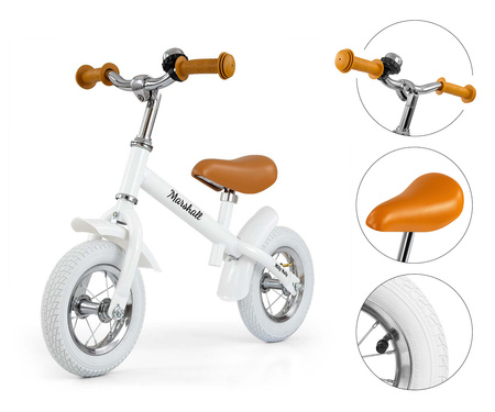 Milly Mally Rowerek Biegowy Marshall Air White