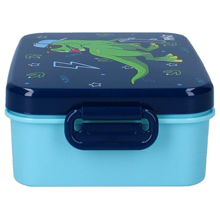 Pret Lunch box Dino T-Rex Navy