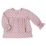 Nicol Bluzka Dziewczęca Długi Rękaw Pudrowy Różowy Rozmiar 68