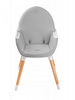 Kinderkraft Fini Krzesełko Do Karmienia 2w1 Grey