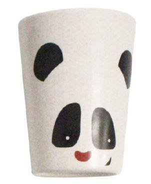 Deglingos Zestaw Bambusowy Panda Talerzyk Miseczka