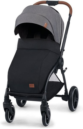 Kinderkraft Evolution Wózek Spacerowy + Cocoon Platinum Grey