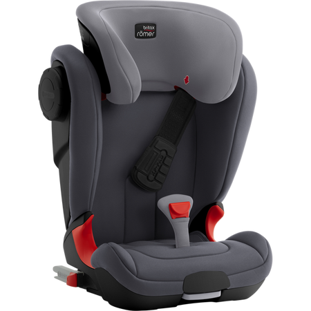 Britax Romer Kidfix II Xp Sict Fotelik Samochodowy 15-36kg Storm Grey - Czarna Skorupa