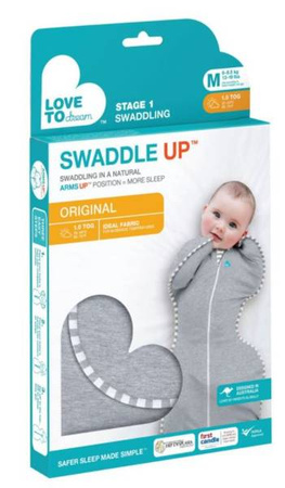 Love To Dream Otulacz Swaddle Up r.M Szary
