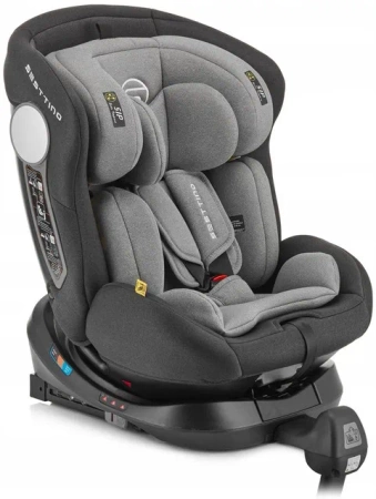 Sesttino Hexagon Pro i-Size Fotelik Samochodowy Gray/Black 0-36 kg