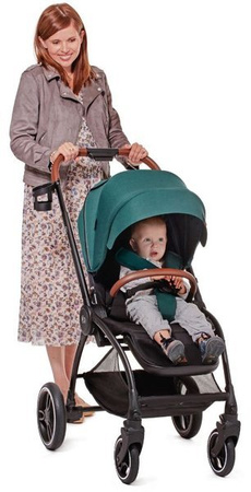 Kinderkraft Evolution Wózek Spacerowy + Cocoon Platinum Grey