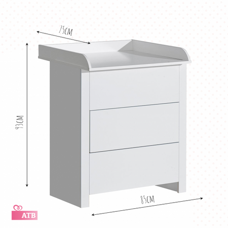 ATB Basic Funkcjonalna Komoda z Przewijakiem