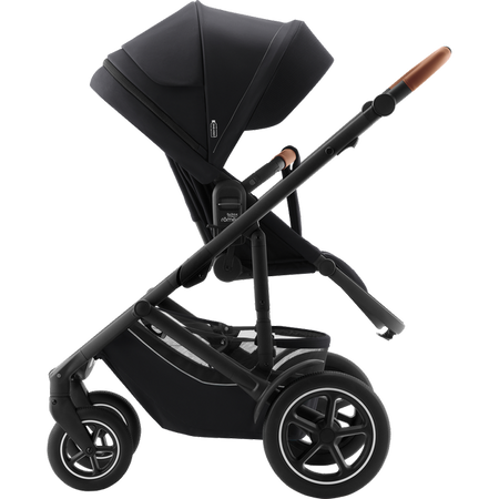 Britax Romer Smile 5Z Wózek Głęboko-Spacerowy Galaxy Black Rama Matt Black