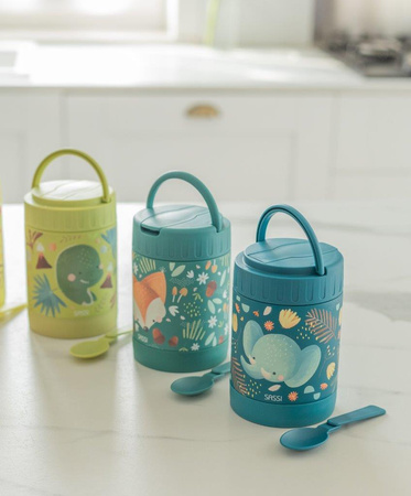 Sassi Termos obiadowy dla dzieci 350ml Słonik