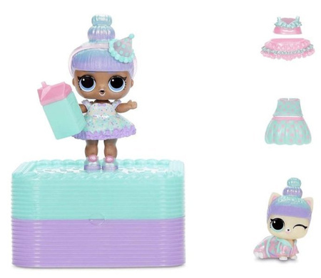 L.O.L lol Surprise Deluxe Present Ekskluzywny Prezent Niespodzianka Niebieski