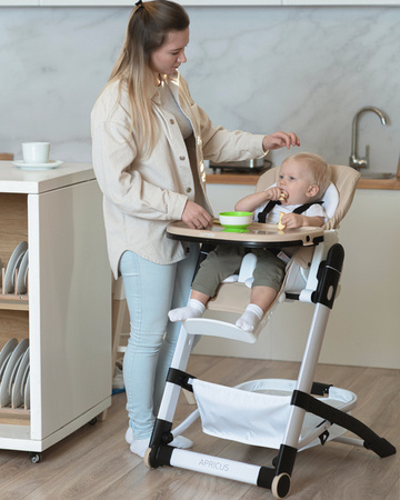 Carrello Apricus Krzesełko Do Karmienia Pale Terracota