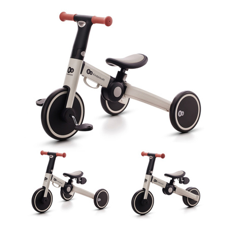 Kinderkraft 4TRIKE Rowerek Trójkołowy Silver Grey