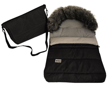 Eko Śpiworek Combi Jednokolorowy SP-38 Czarny